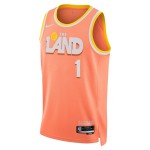 Maillot NBA Cleveland Cavaliers Max Strus Nike 2025-26 City Edition Orange Swingman - Homme